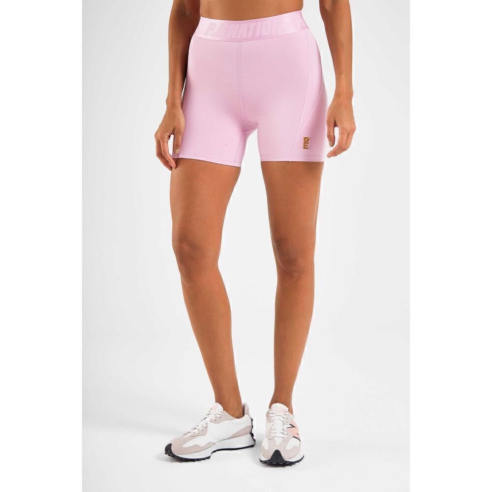 P.E Nation Backcheck Short in Recycled Polyester Color :Pink Lavender Size S NWT